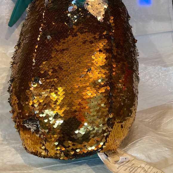 CHRISTMAS PINEAPPLE  SHINY  TWO   DECORATIONS - Picture 2 of 8